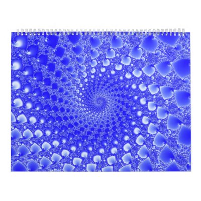 Calendar with fractal images. by maximus7