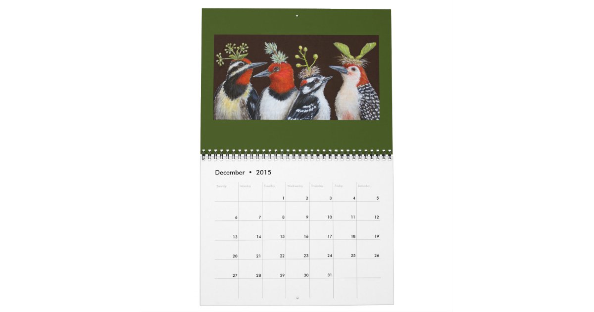 Calendar with Vicki Sawyer art #4 Zazzle
