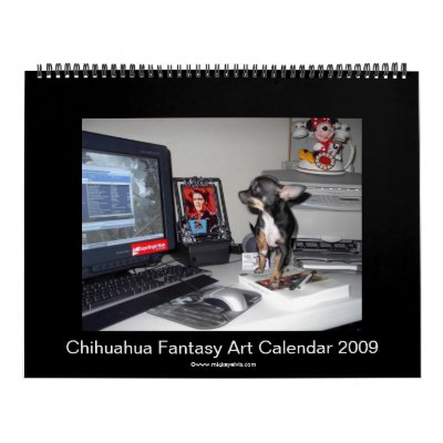 Calendario 2009 del arte de la fantasía de la chih Calendario 2009 del arte de la fantasía de la chih