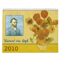 Calendario 2010 de las pinturas de Vincent van Gog