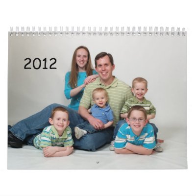 Calendario 2012 de la familia de Breeden Calendario 2012 de la familia de Breeden