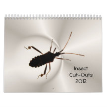 Calendario 2012 del ~ de los recortes del insecto