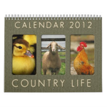 Calendario 2012: Vida en el campo