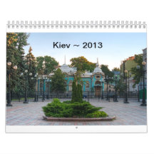 Calendario 2013 de Kiev Ucrania