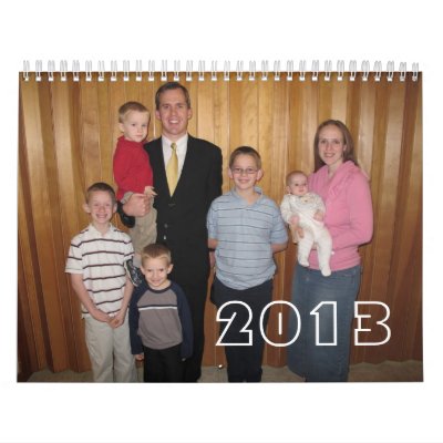Calendario 2013 de la familia de Breeden Calendario 2013 de la familia de Breeden