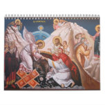Calendario cristiano del icono