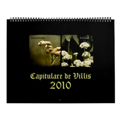 Calendario de Capitulare de Villis 2010 Calendario de Capitulare de Villis 2010