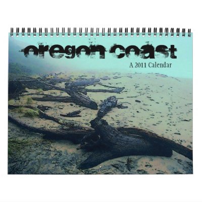 Calendario de la costa de Oregon Calendario de la costa de Oregon