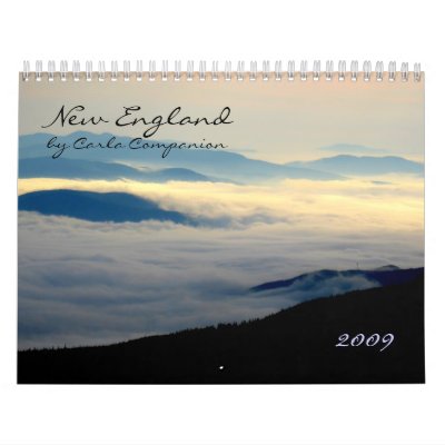 Calendario de la fotografía de Nueva Inglaterra Calendario de la fotografía de Nueva Inglaterra