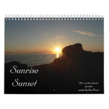 Calendario de la salida del sol/de la puesta del s