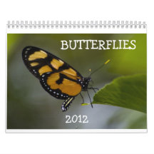 Calendario de las mariposas 2012