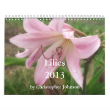 Calendario de los lirios 2013