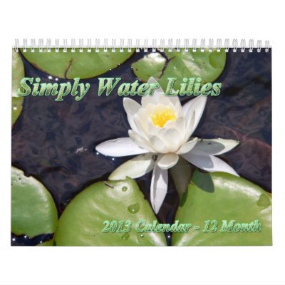 Calendario de los lirios de agua Calendario de los lirios de agua