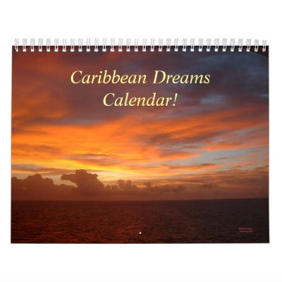 Calendario del Caribe de los sueños Calendario del Caribe de los sueños