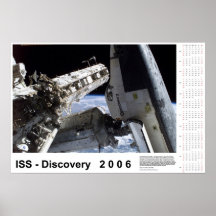 Calendario del ISS-Descubrimiento 2006 Impresiones