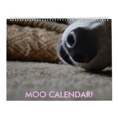 ¡CALENDARIO DEL MOO! ¡CALENDARIO DEL MOO!
