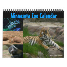 Calendario del parque zoológico de Minnesota