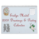 Calendario modelo 2009 de Evelyn