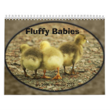 Calendario mullido de los bebés
