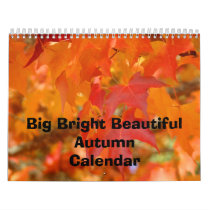 Calendars Nature Big Bright Beautiful Autumn Sky