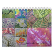 calender4, acuarelas de Teri Joslin - modificado p Calendario