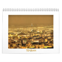 Calender 2010 with photos of Tehran-Iran Wall Calendar