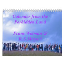 Calender from Forbidden land Wall Calendars