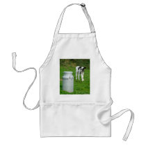 Calf and milk urn apron