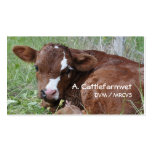 Calf business card business cards