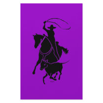 Calf Roper 100 stationery by saddleblkt Calf Roper 100 stationery