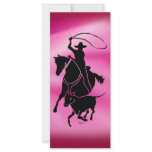 Calf Roper 104 Custom Rack Card