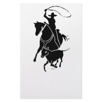 Calf Roper 1 Personalized Stationery