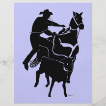 Calf Roper 200 Flyer Design