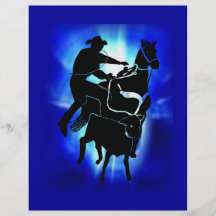 Calf Roper 202 Flyer Design