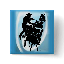 Calf Roper 203 Button