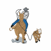 Calf Roper embroidered shirts by ZazzleEmbroidery Calf Roper embroidered shirts