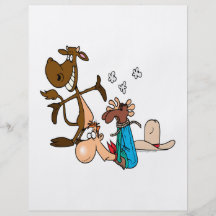 calf roping rodeo cowboy literally flyer design