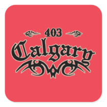 Calgary 403 stickers