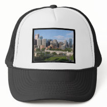 Calgary Alberta Canada Downtown Skyline View Trucker Hats