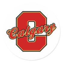 Calgary Letter Sticker