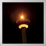 Calgary Tower with Flame Posters
