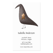 Cali Crows · Crow & Star Business Cards