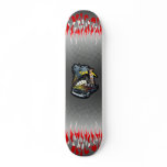 "Cali Dreamin" Skateboard in Gray