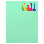 Cali Tie-Dye California Hippie Logo Customized Letterhead