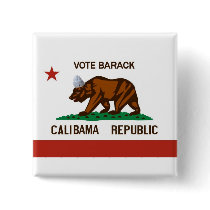 CaliBama Republic Button by elfyboy CaliBama Republic Button
