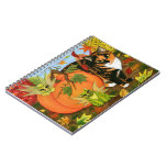 Calico Cat Fairy Cats Fall Autumn Notebook notebooks