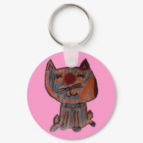 Calico Cat keychains by SuperMaggie Calico Cat keychains