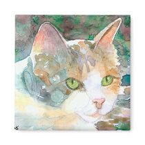 Calico Cat Magnet