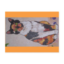calico cat postcards