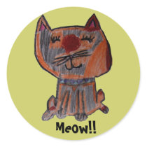 Calico Cat Sticker by SuperMaggie Calico Cat Sticker